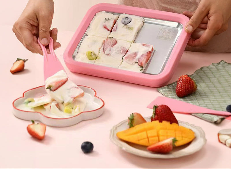 plaque froid pour glaces maison
