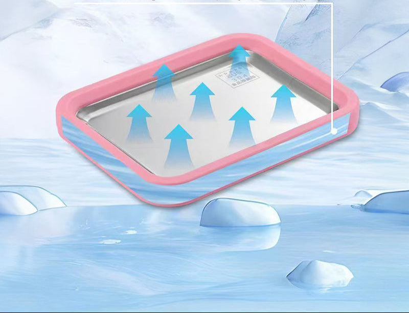 plaque froid pour glaces maison